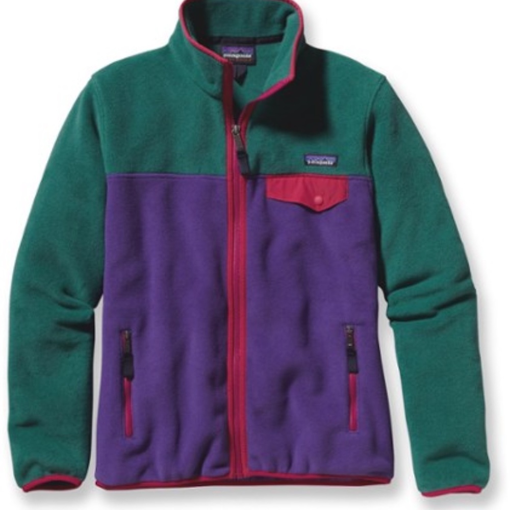 PATAGONIA 🏔 Synchilla colorblock jacket VINTAGE look ♥️